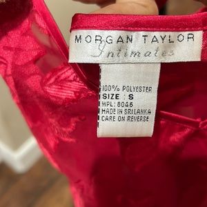 Red baby doll nighty